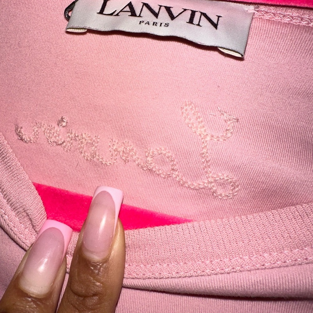 Lanvin Pink Women's Intimate Top